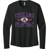 Chicago Phantoms Women's Cotton Relaxed Long Sleeve Tee