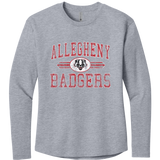 Scary Badgers Women's Cotton Relaxed Long Sleeve Tee