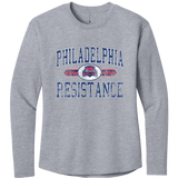 Philadelphia Resistance Women's Cotton Relaxed Long Sleeve Tee