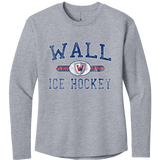 Wall Hockey Women's Cotton Relaxed Long Sleeve Tee