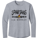 Seacoast Spartans (Ice Hockey) Women's Cotton Relaxed Long Sleeve Tee