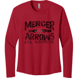 Mercer Arrows Women's Cotton Relaxed Long Sleeve Tee