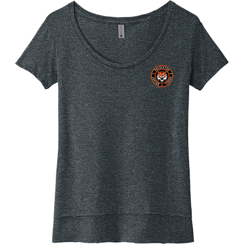 Princeton Jr. Tigers Womens Festival Scoop Neck Tee