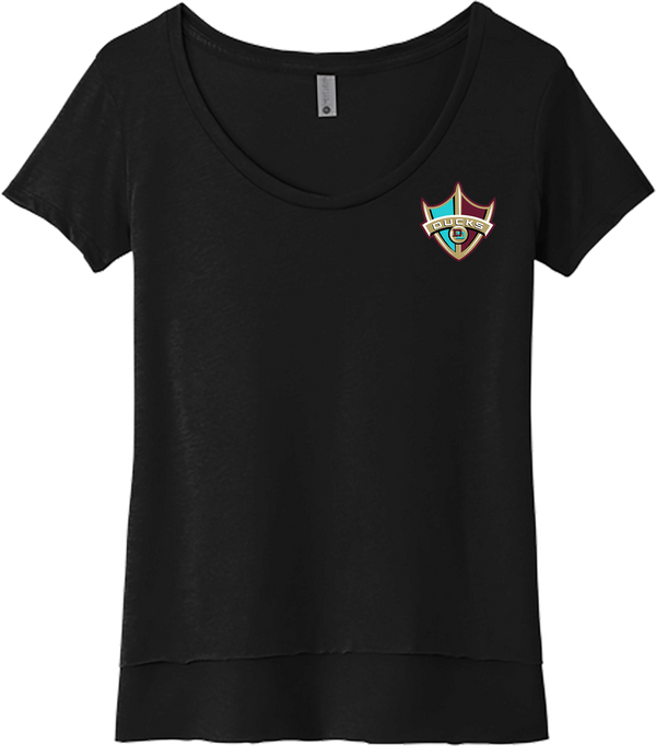 Delaware Ducks Womens Festival Scoop Neck Tee