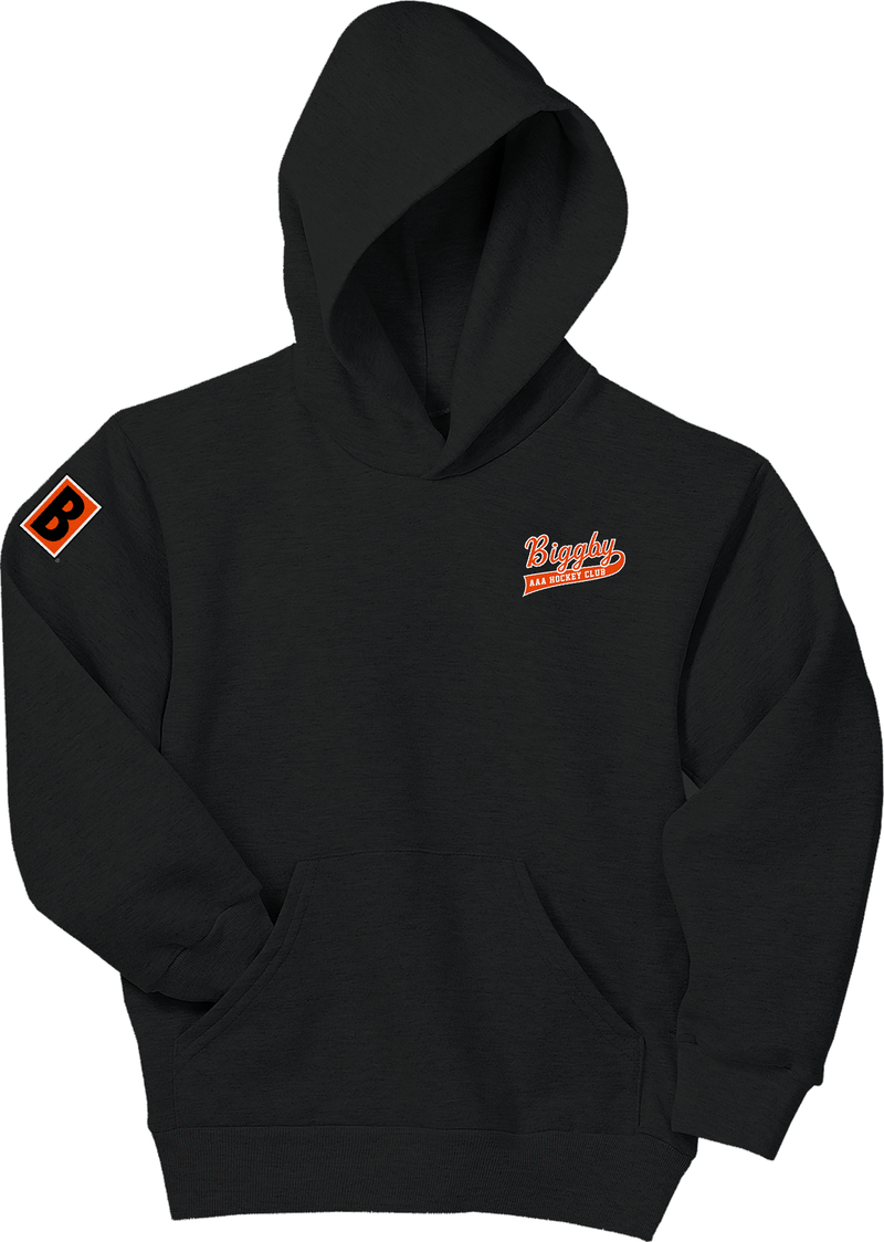 Biggby Coffee AAA Youth EcoSmart Pullover Hooded Sweatshirt