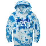 Chicago Bulldogs Youth Crystal Tie-Dye Pullover Hoodie