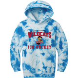 Jersey Shore Wildcats Youth Crystal Tie-Dye Pullover Hoodie