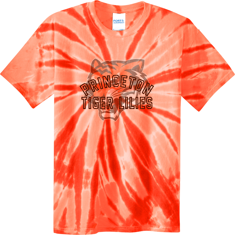 Princeton Tiger Lilies Youth Tie-Dye Tee