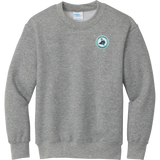 Lab Vikings Youth Core Fleece Crewneck Sweatshirt