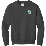 Lab Vikings Youth Core Fleece Crewneck Sweatshirt