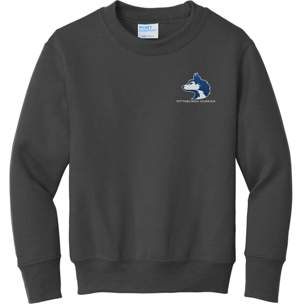 Pittsburgh Huskies Youth Core Fleece Crewneck Sweatshirt