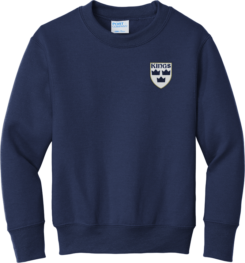 North Jersey Kings Youth Core Fleece Crewneck Sweatshirt