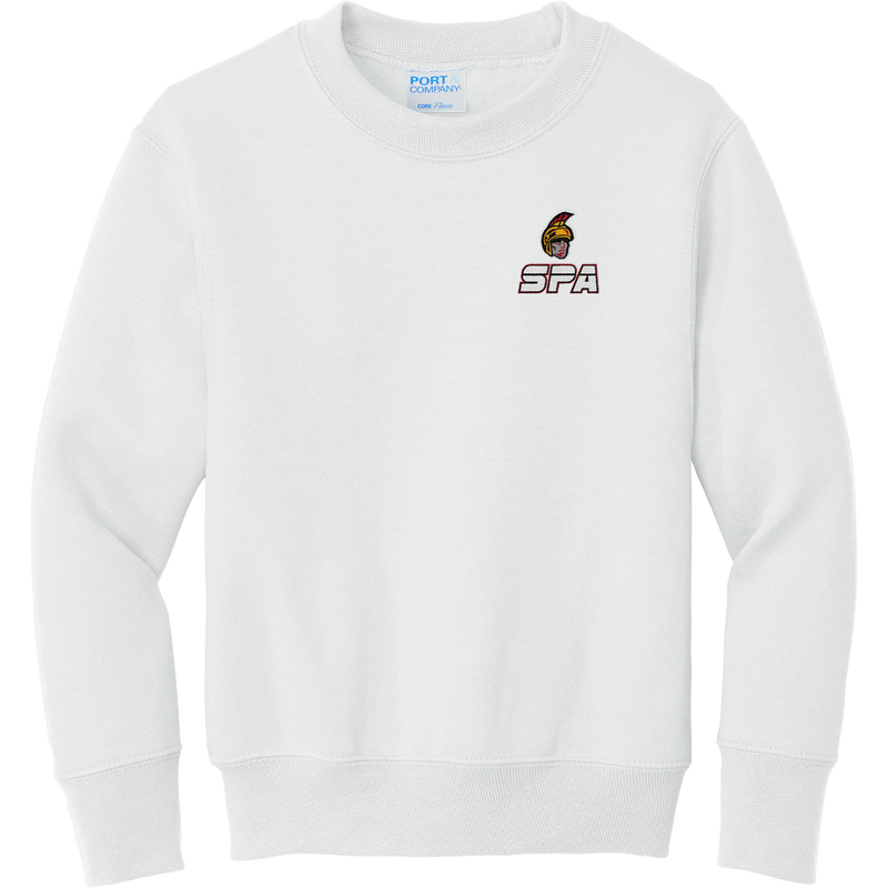 Seacoast Spartans Youth Core Fleece Crewneck Sweatshirt