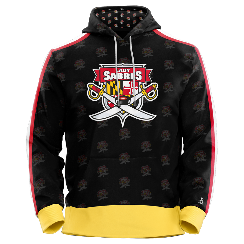 SOMD Lady Sabres Adult Sublimated Hoodie