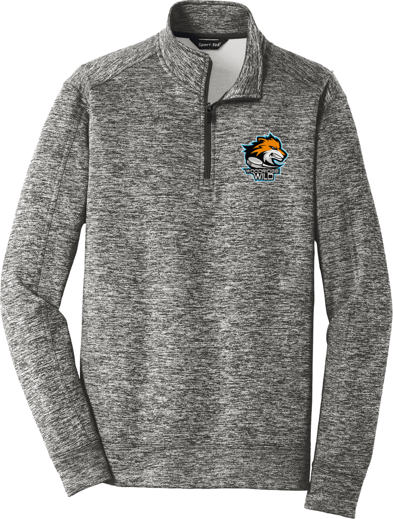 Woodridge Wild PosiCharge Electric Heather Fleece 1/4-Zip Pullover