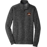 Princeton Jr. Tigers PosiCharge Electric Heather Fleece 1/4-Zip Pullover