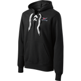 Wall Hockey Lace Up Pullover Hooded Sweatshirt