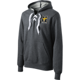 Marlboro Track and Field Lace Up Pullover Hooded Sweatshirt