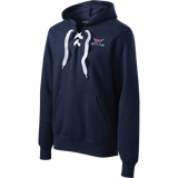 Wall Hockey Lace Up Pullover Hooded Sweatshirt