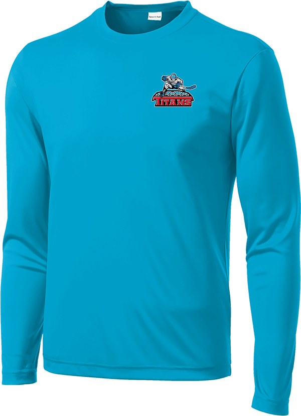 NJ Titans Long Sleeve PosiCharge Competitor Tee