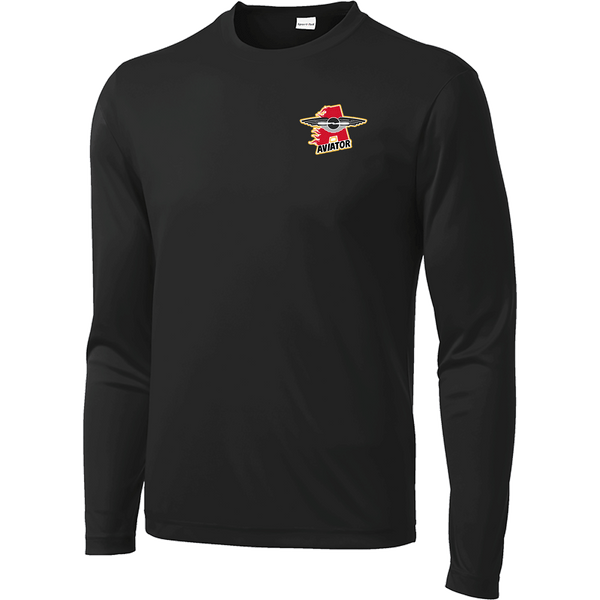 NY Aviators Long Sleeve PosiCharge Competitor Tee