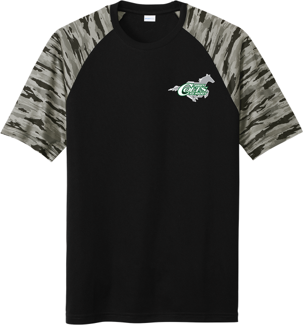 NJ Colts Drift Camo Colorblock Tee