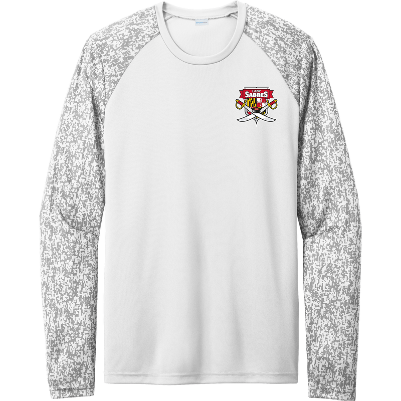 SOMD Lady Sabres Long Sleeve Digi Camo Tee