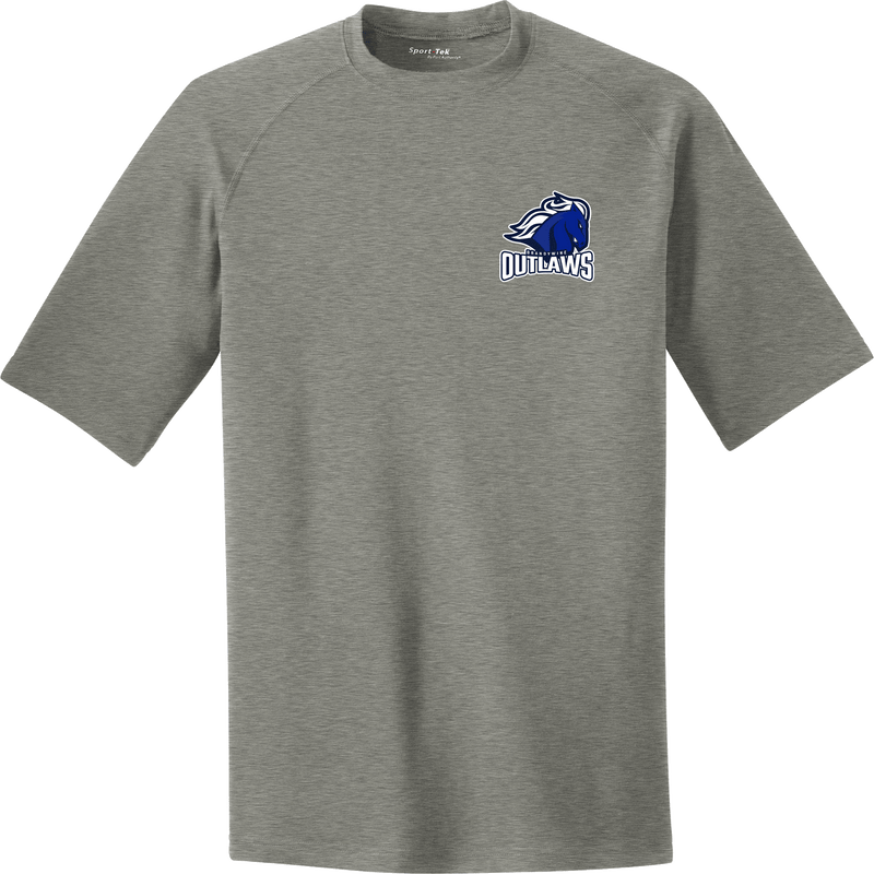 Brandywine Outlaws PosiCharge Tri-Blend Wicking Raglan Tee