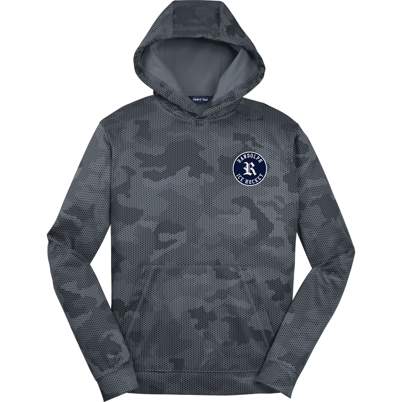 Randolph Hockey Youth Sport-Wick CamoHex Fleece Hooded Pullover