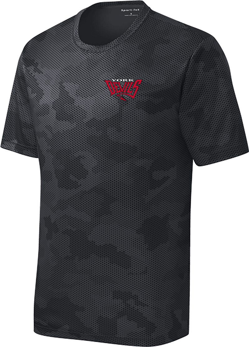 York Devils Youth CamoHex Tee