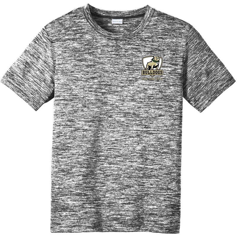 HVM Bulldogs Youth PosiCharge Electric Heather Tee