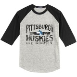 Pittsburgh Huskies Youth Colorblock Raglan Jersey