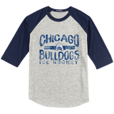 Chicago Bulldogs Youth Colorblock Raglan Jersey