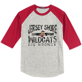 Jersey Shore Wildcats Youth Colorblock Raglan Jersey
