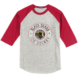 Maryland Black Bears Youth Colorblock Raglan Jersey