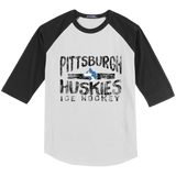 Pittsburgh Huskies Youth Colorblock Raglan Jersey