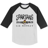 Seacoast Spartans (Ice Hockey) Youth Colorblock Raglan Jersey