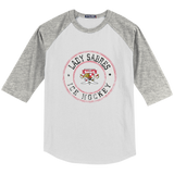 SOMD Lady Sabres Youth Colorblock Raglan Jersey