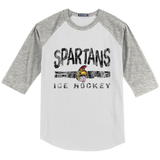 Seacoast Spartans (Ice Hockey) Youth Colorblock Raglan Jersey