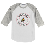 Seacoast Spartans (Ice Hockey) Youth Colorblock Raglan Jersey