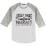 Jersey Shore Wildcats Youth Colorblock Raglan Jersey