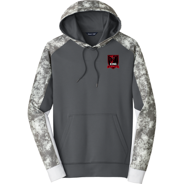 King Cobras Sport-Wick Mineral Freeze Fleece Colorblock Hooded Pullover