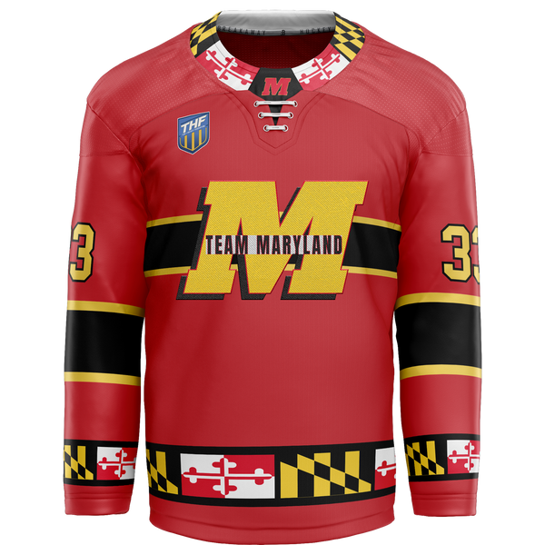 Team Maryland Youth Goalie Hybrid Jersey